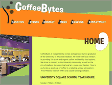 Tablet Screenshot of coffeebytes.net